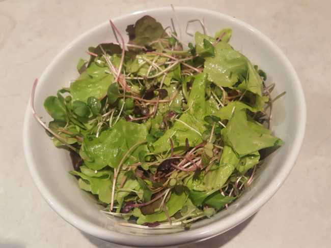 Microgreen Salad With Orange v2