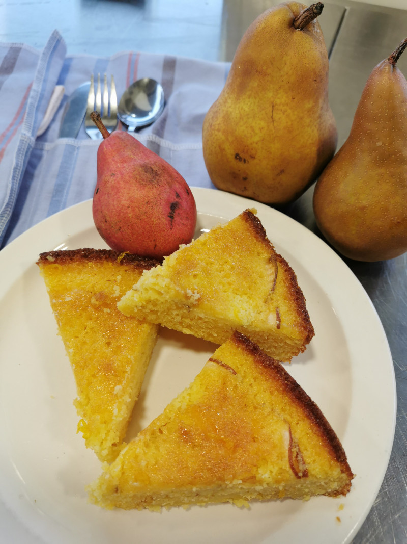 pear and lemon cake