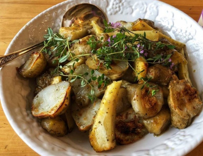 tyme honey roasted artichokes ScaleWidthWzgwMF0
