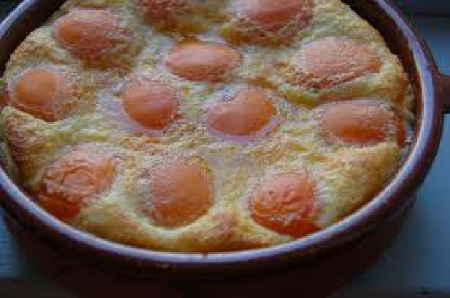 apricot clafouti