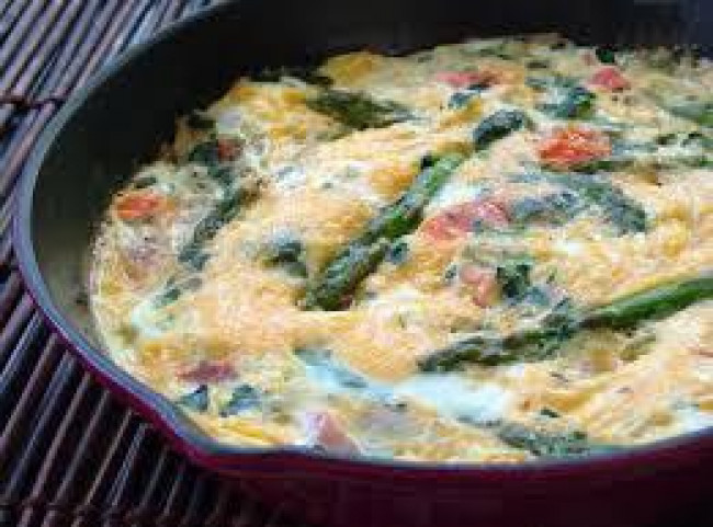 asparagus frittata