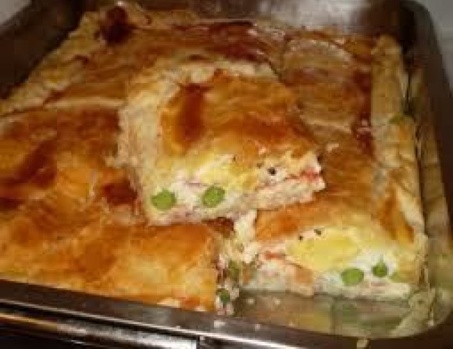 bacon and egg pie