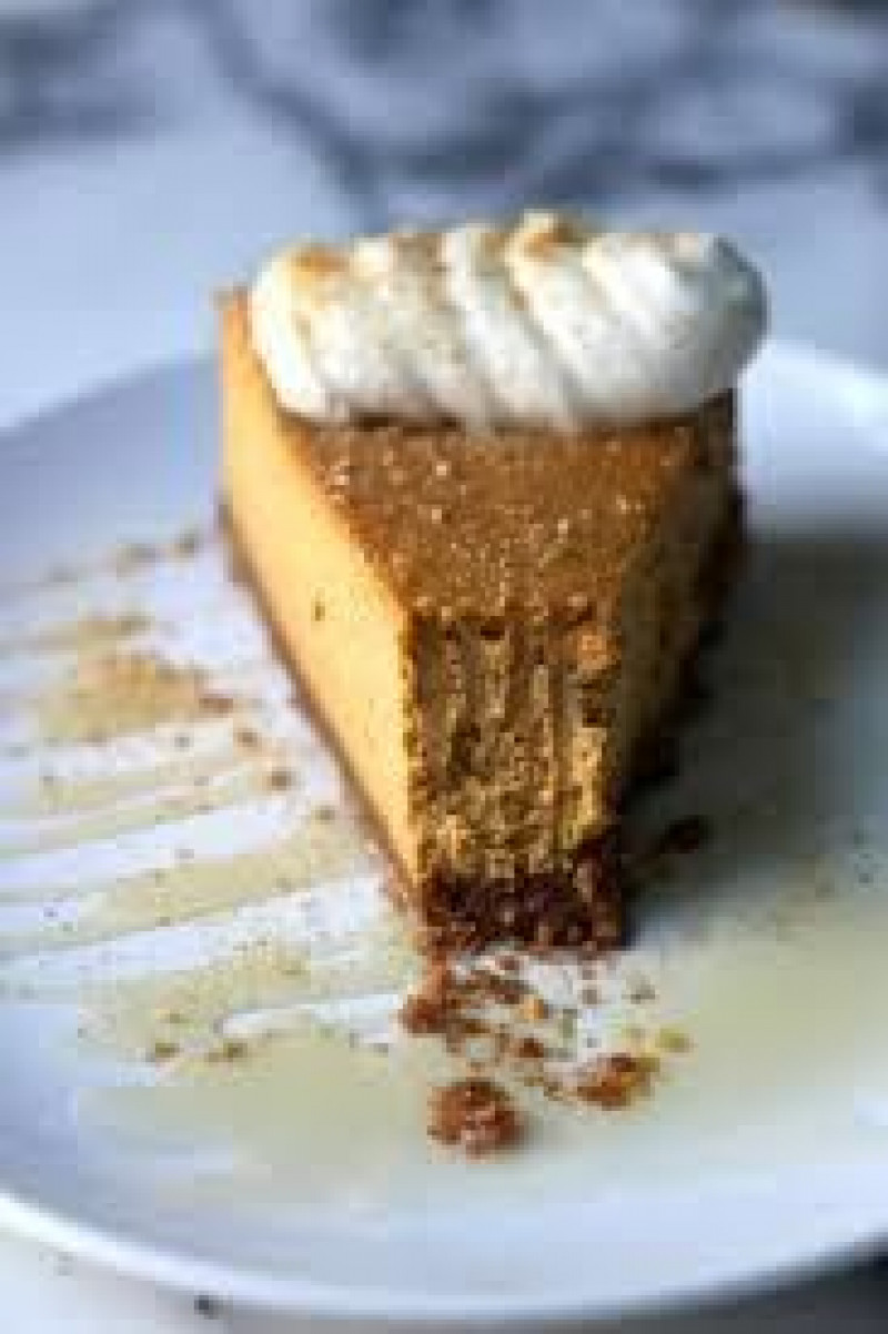 baked pumpkin cheesecake