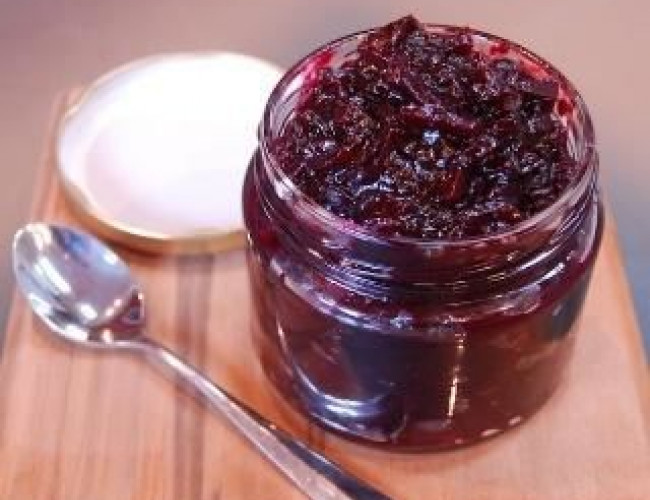 balsamic roasted beetroot relish