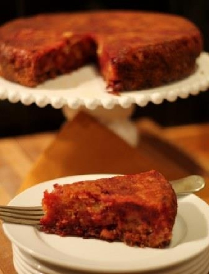 beetroot syrup cake 2 488x640