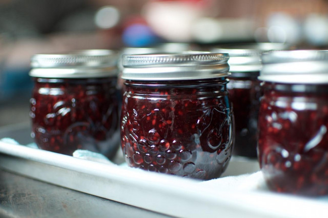 blackberry lavender jam