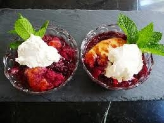 boysenberry cobbler