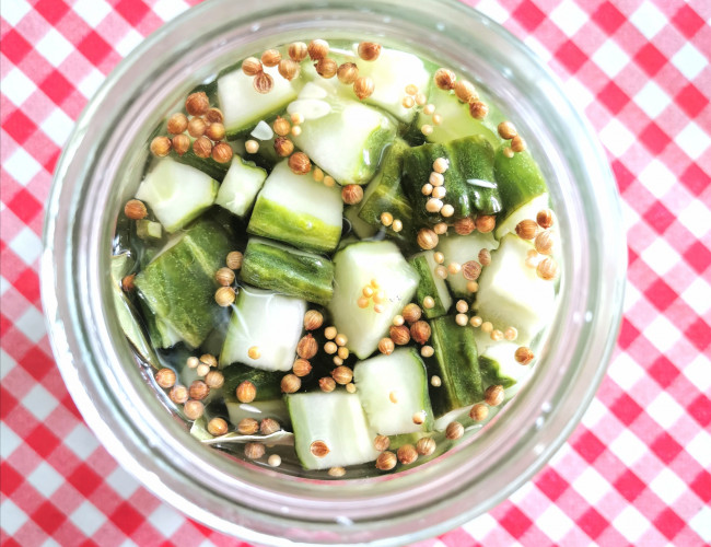 bread and butter cucumbers