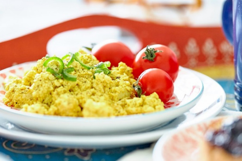 breakfast tofu scrambles