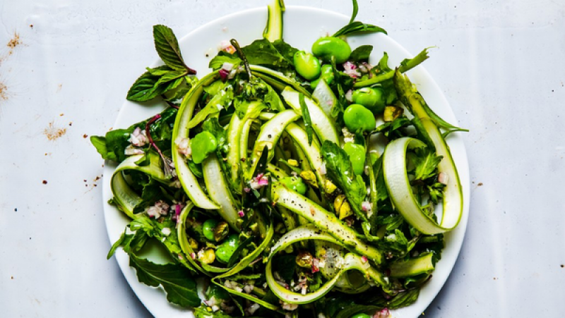 broad bean salad