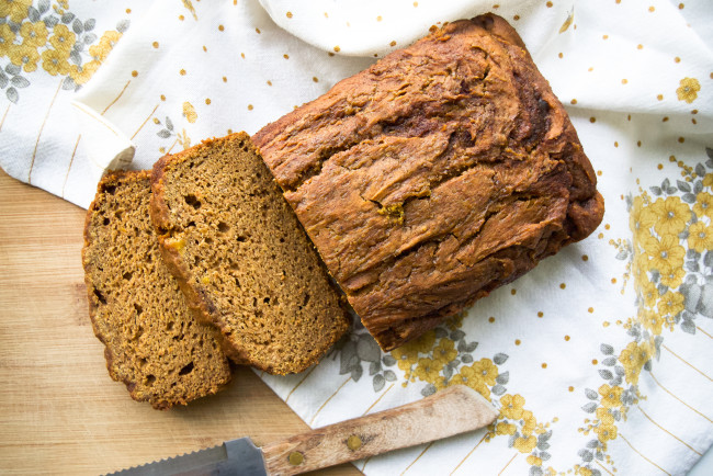 buckwheat pumpkin loaf