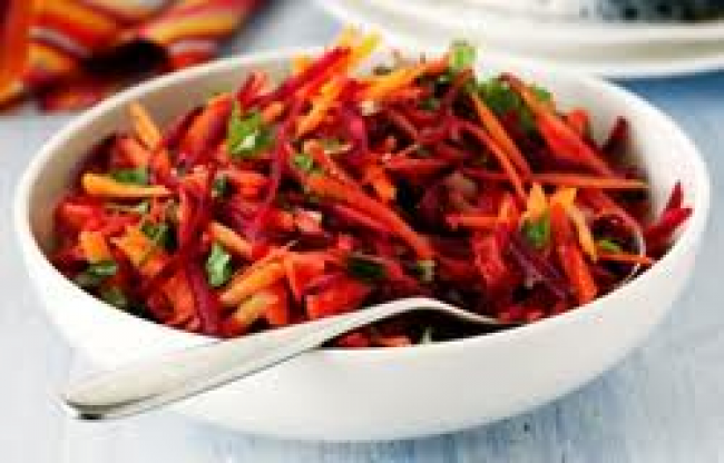 carrot and beetroot salad