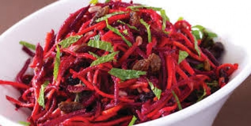 carrot and beetroot salad