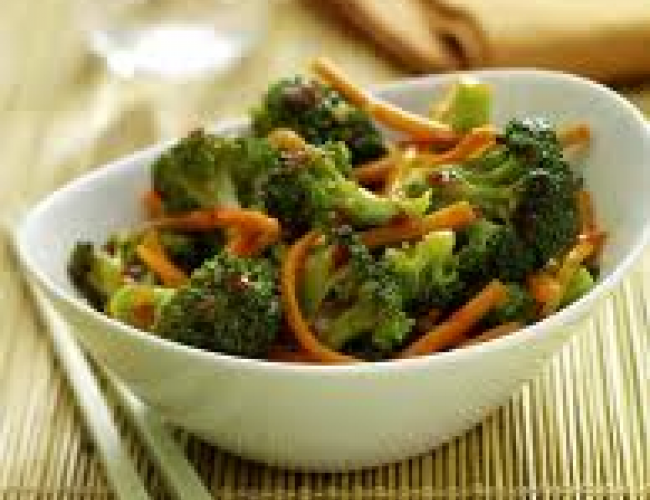 carrot and broc salad