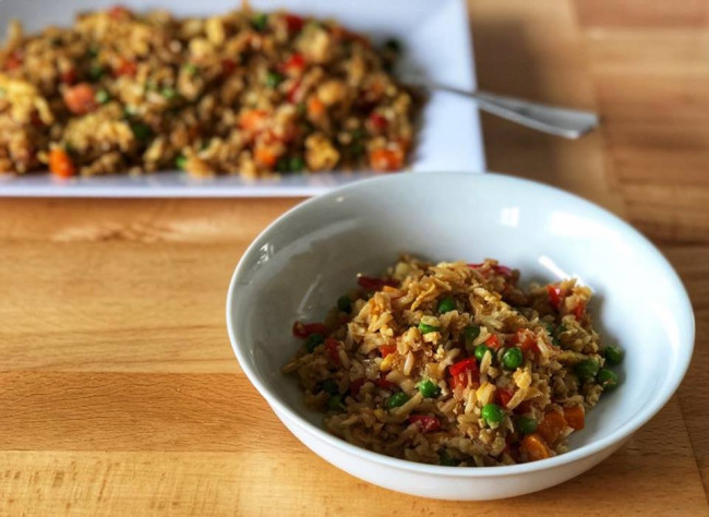 cauliflower fried rice