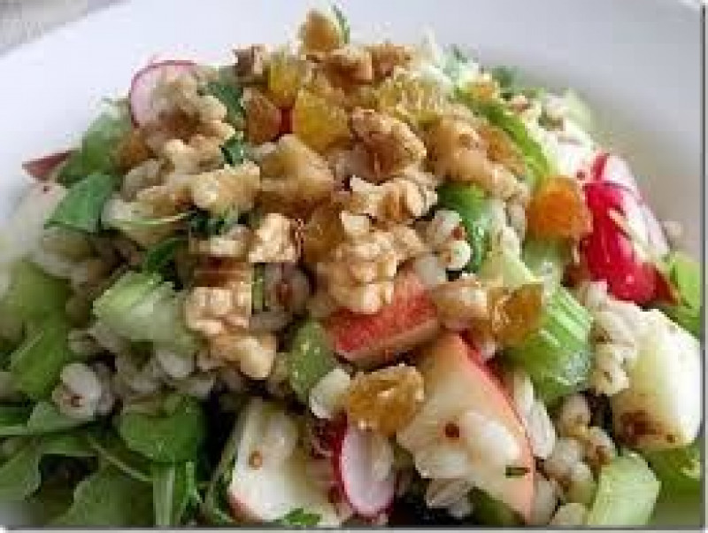 celery apple walnut salad