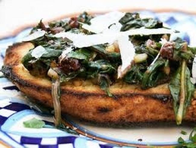 chard bruschetta