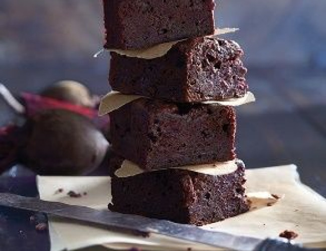 choc beetrro brownies