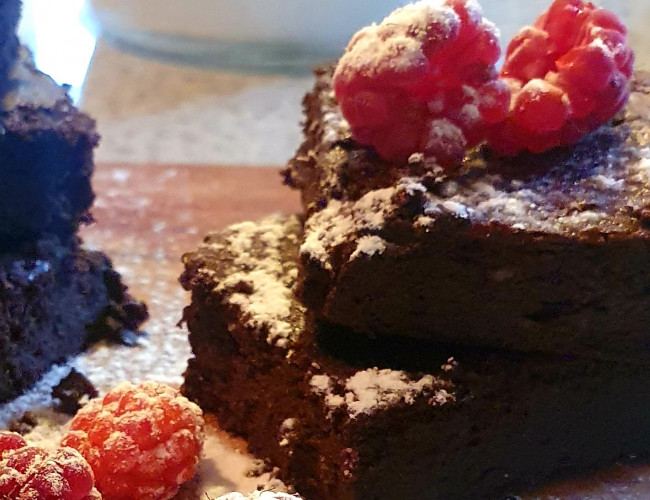 chocolate tofu brownie