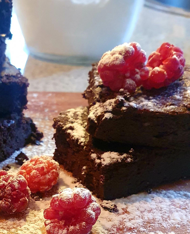 chocolate tofu brownie