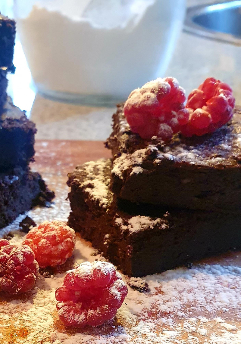 chocolate tofu brownie