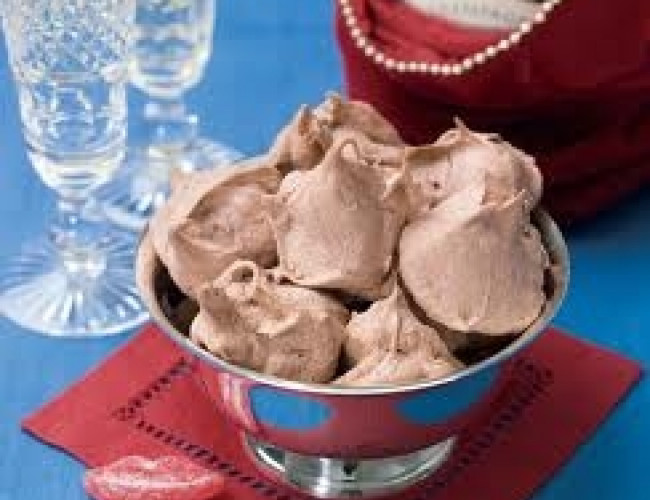 cocoa meringue