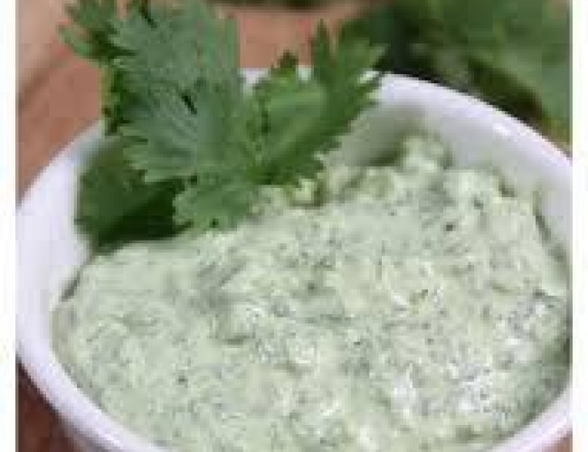 coriander dip 2