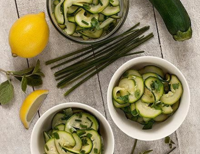 courgette ribbon