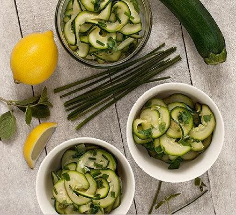 courgette ribbon