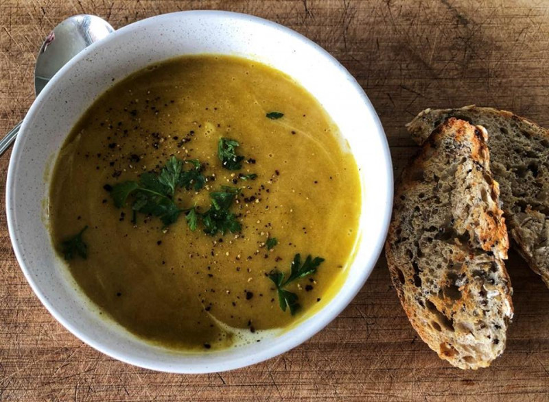 curried yam soup