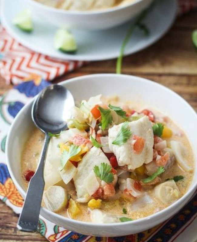 fast and fresh fish broth