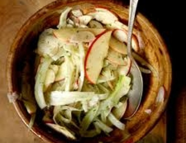 fennel and apple