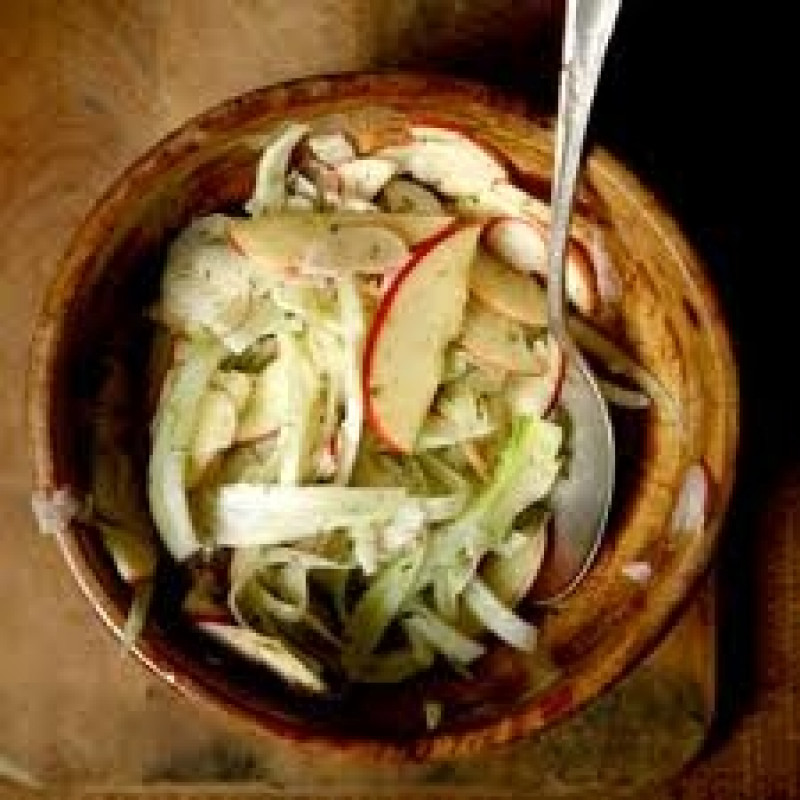 fennel and apple