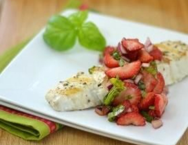 fish w strawb salsa