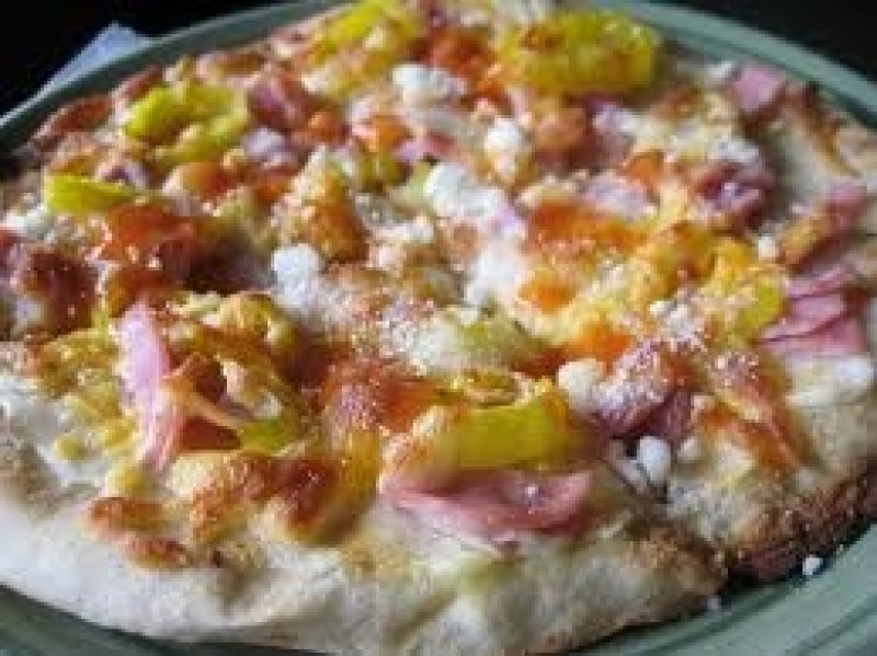 flatbread ham topping