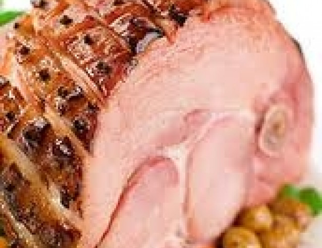 glazed ham