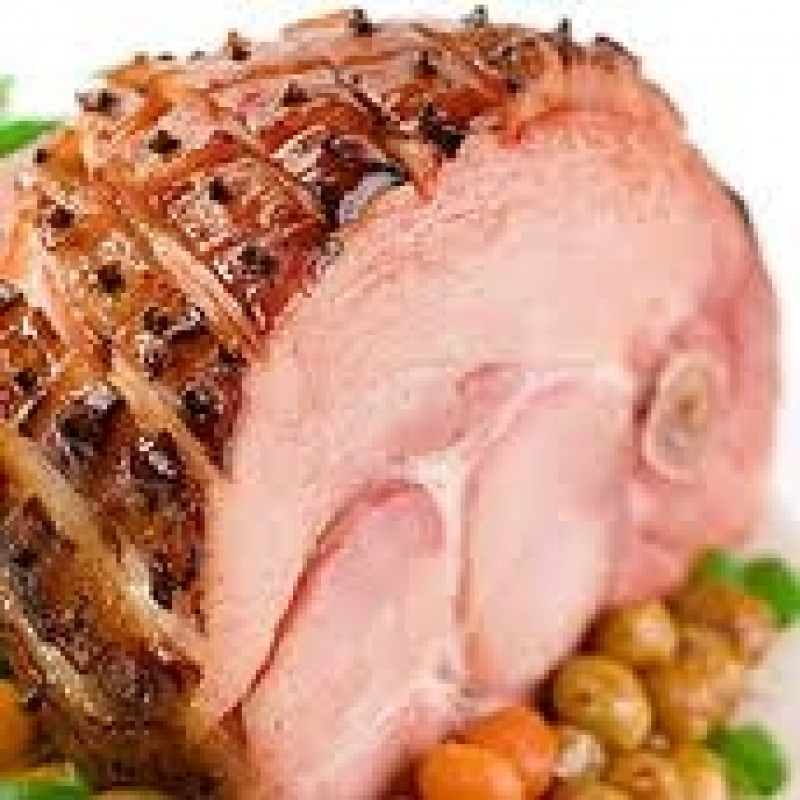 glazed ham