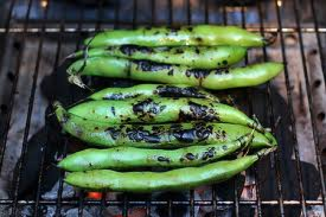 grilled beans