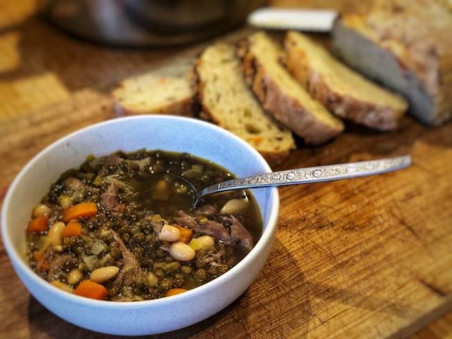 ham hock lentil soup