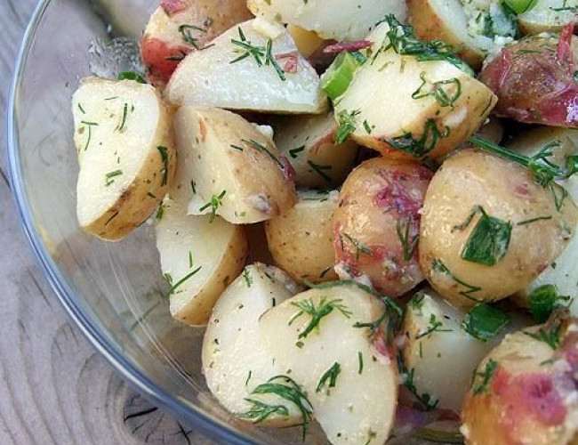 herby potato salad