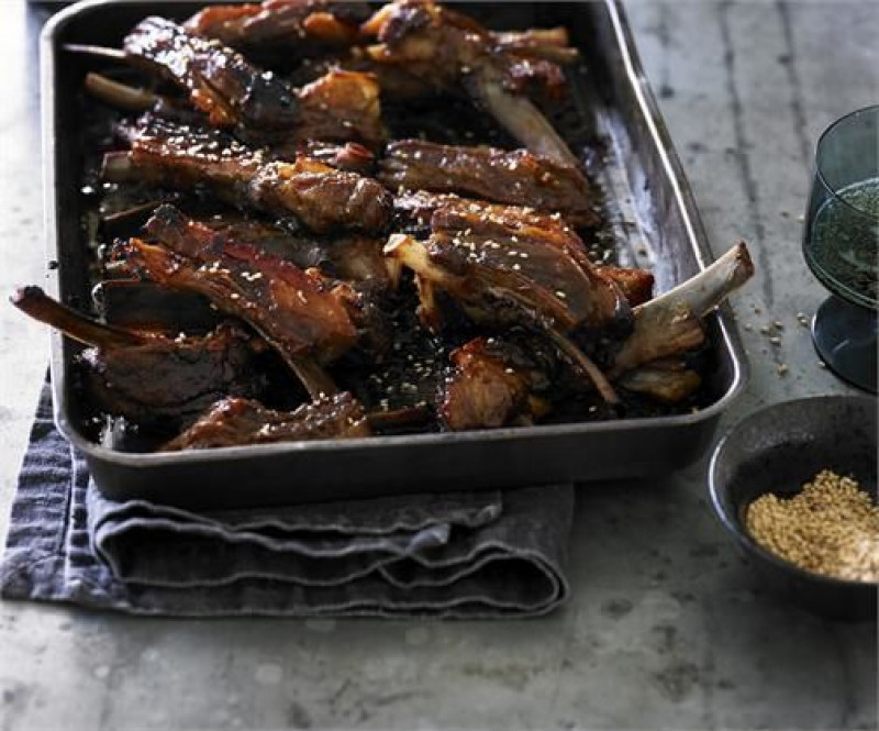 lamb ribs w soy sauce