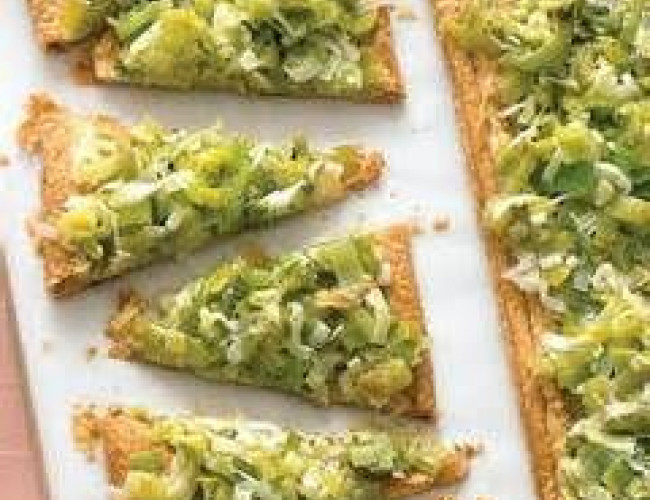 leek anad herb tart