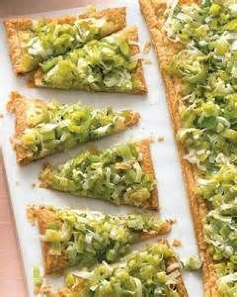 leek anad herb tart