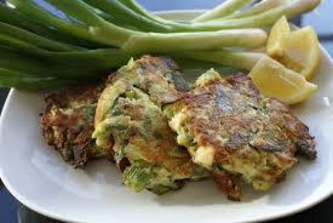 leek fritter