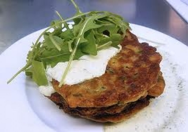 leek fritters