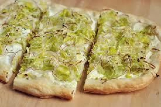 leek pizza