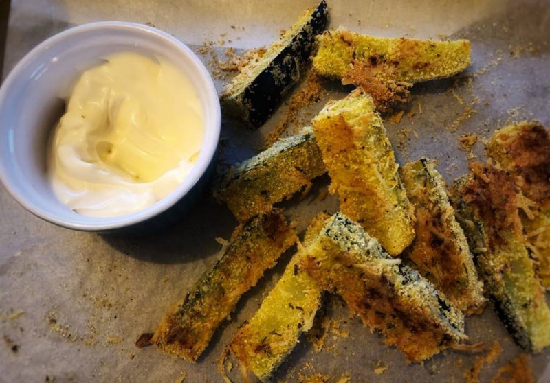 marrow chips with aioli