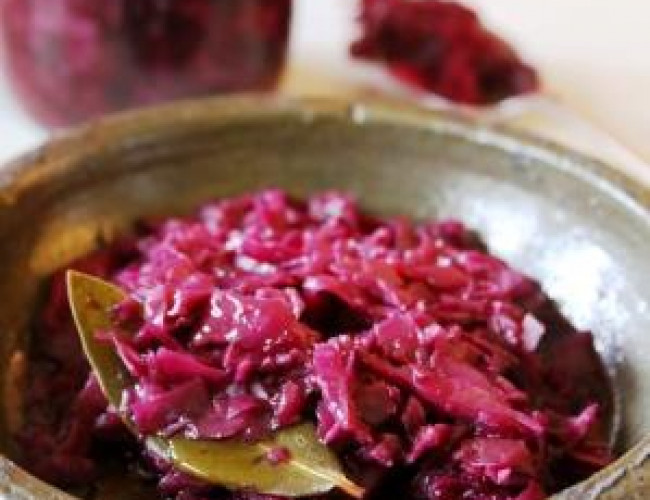 pickled red cabbage