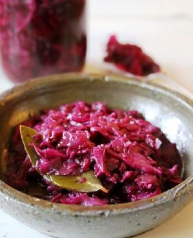 pickled red cabbage