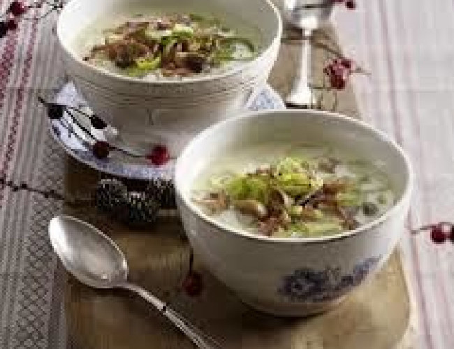 pork and leek soup